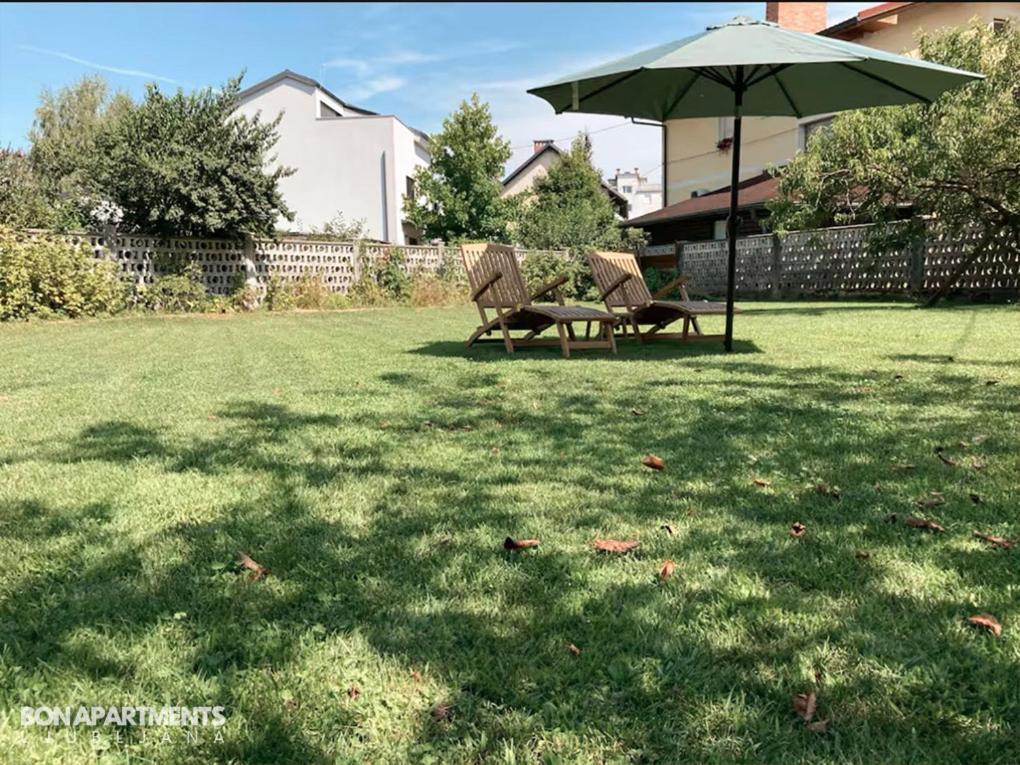 Huge BBQ Garden, Spacious Flat, AC, Free Parking 2 Liubliana Exterior foto